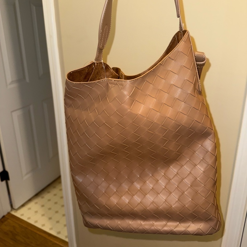 Anthropologie Woven Tote Bag